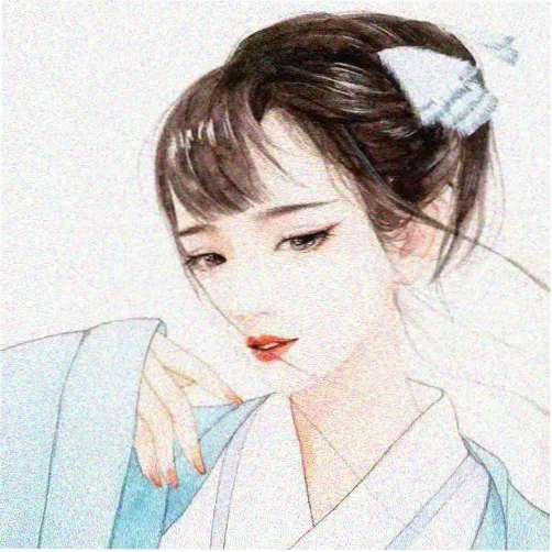 读者头像，灰蓝剪影
